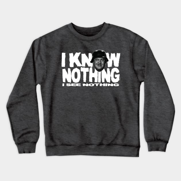I KNOW NOTHING! Crewneck Sweatshirt by Illustratorator